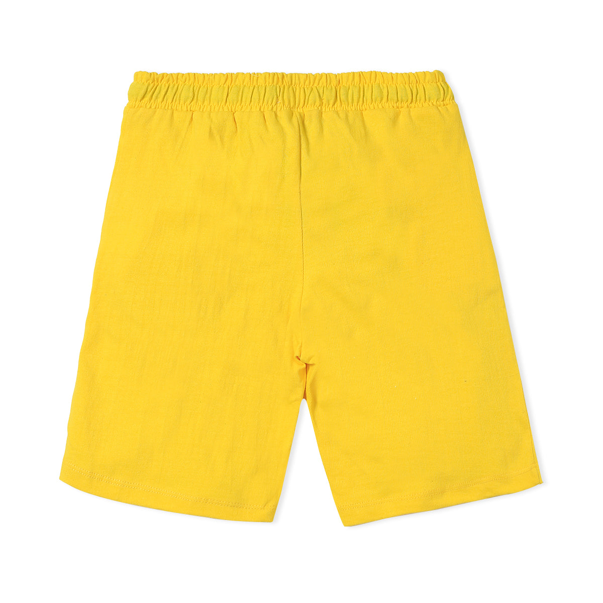 Yellow Side Pocket Shorts