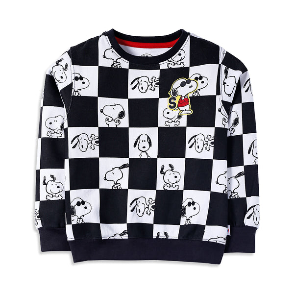 Snoopy Black & White Sweatshirt