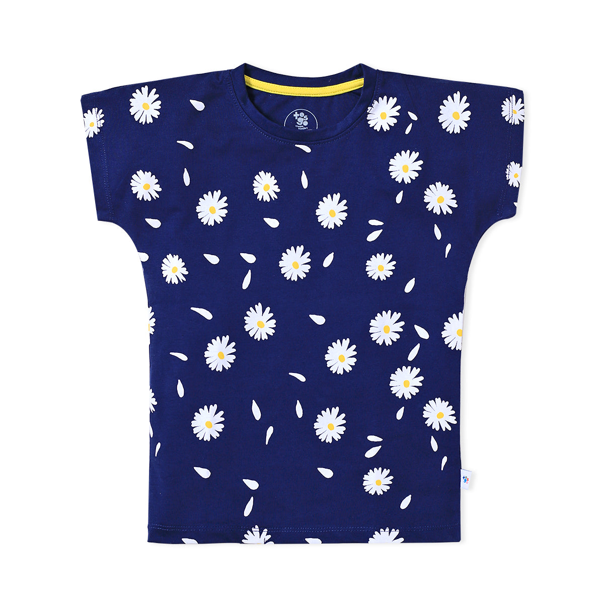 Floral Navy T-shirt