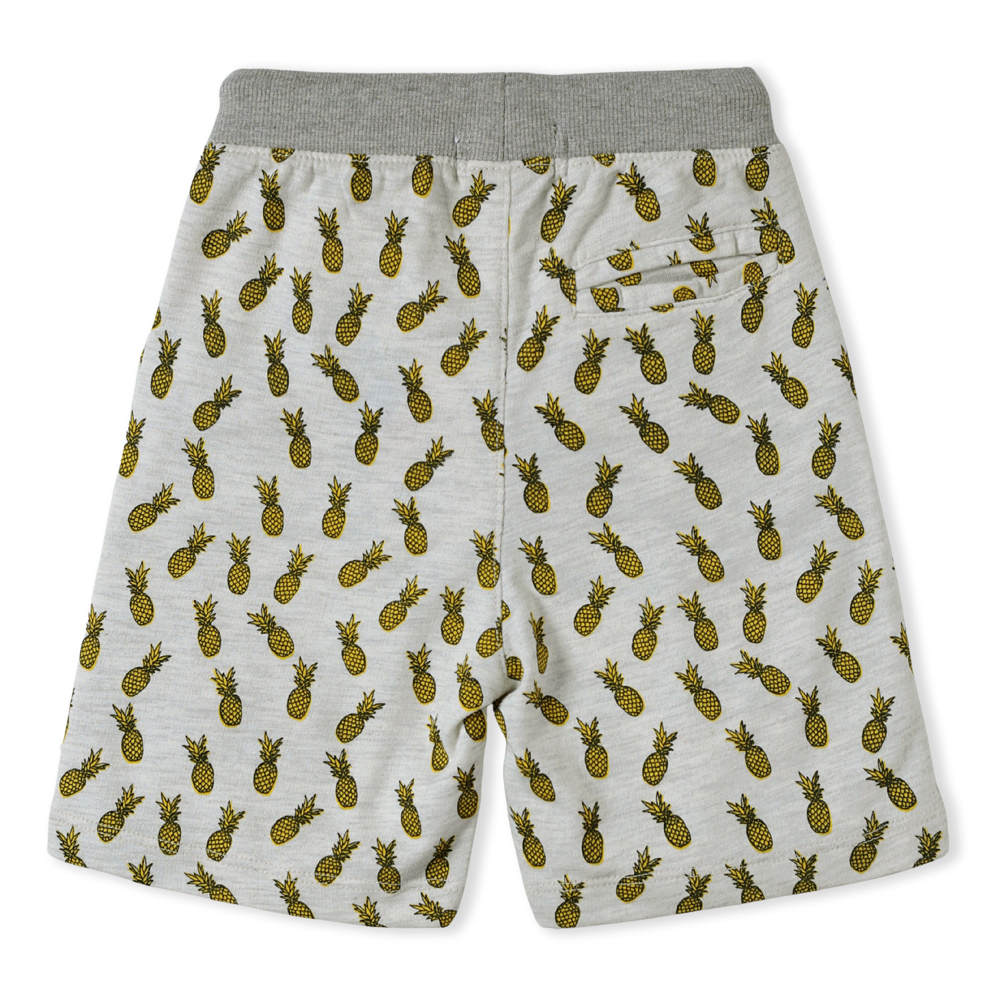 Pineapple Printed Knit Shorts