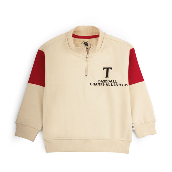 Baseball Champs Mock Neck Shirt