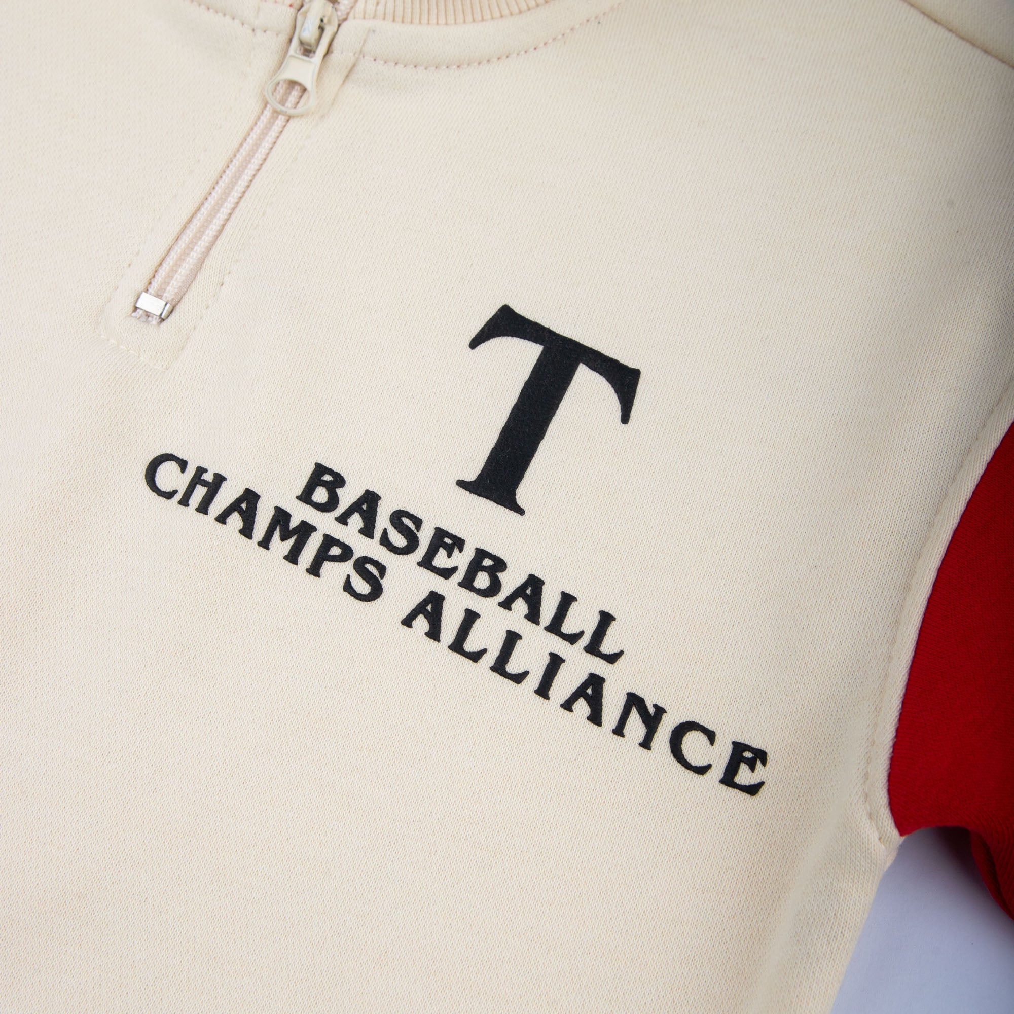 Baseball Champs Mock Neck Shirt