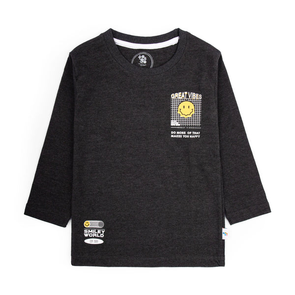 Great Vibes Charcoal T-Shirt