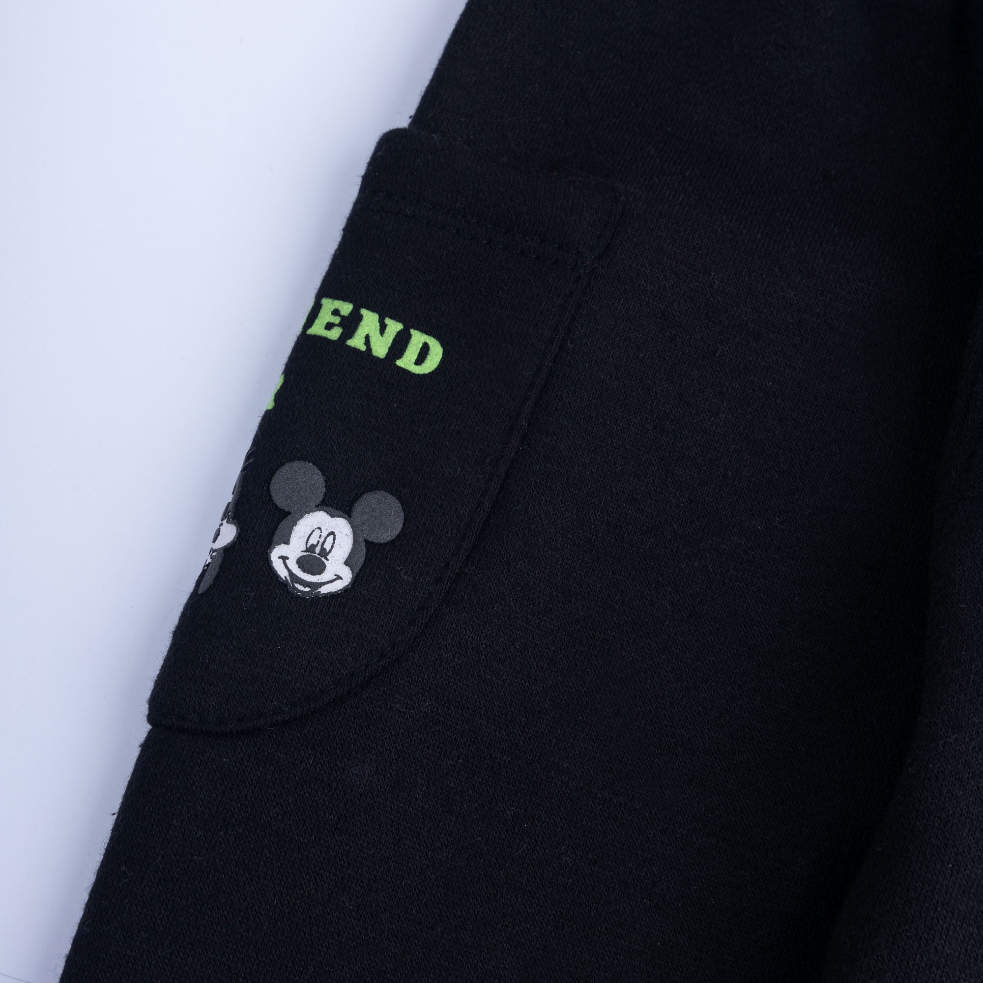 Friends Forever Black Fleece Trouser