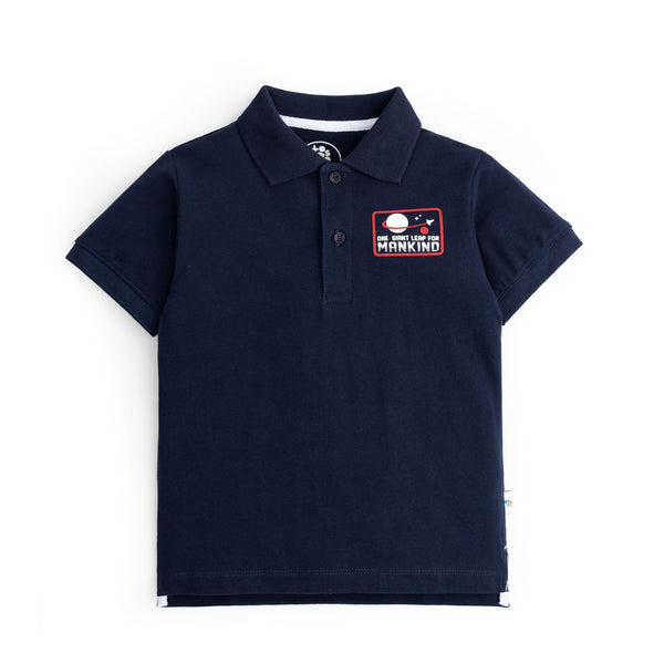 Mankind Navy Blue Polo