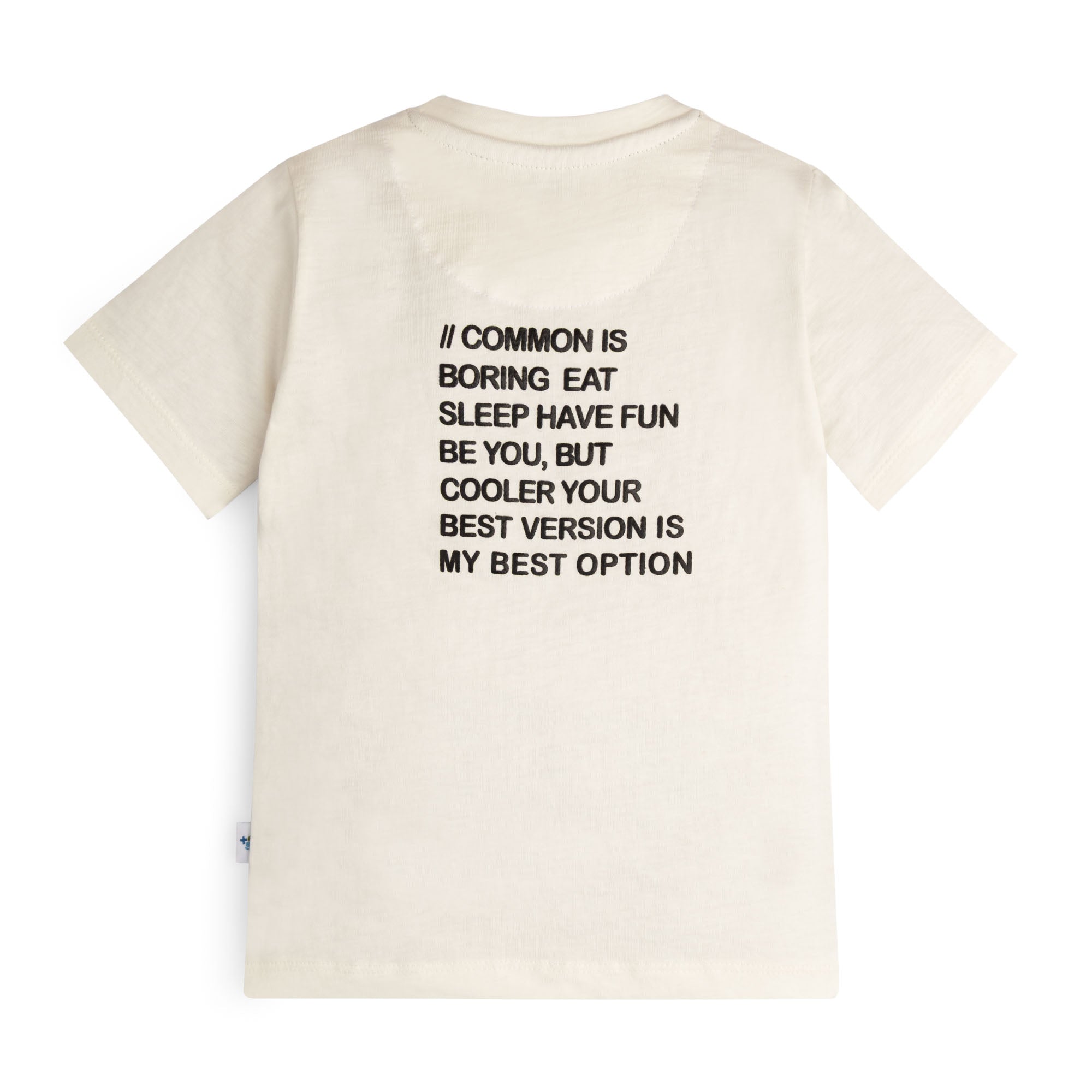 White Crew Neck Graphic T-Shirt