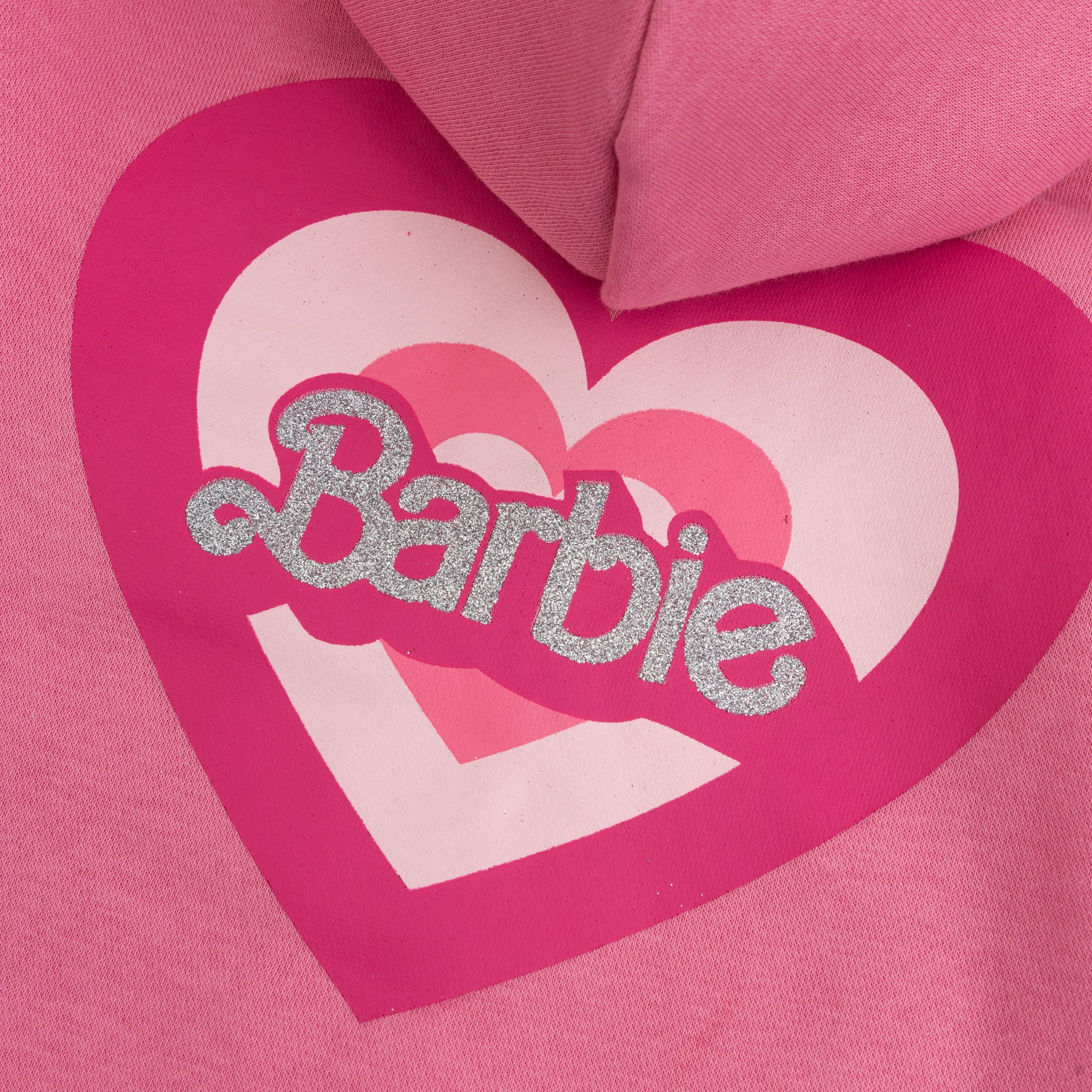 Pink Barbie Zipper Hoodie