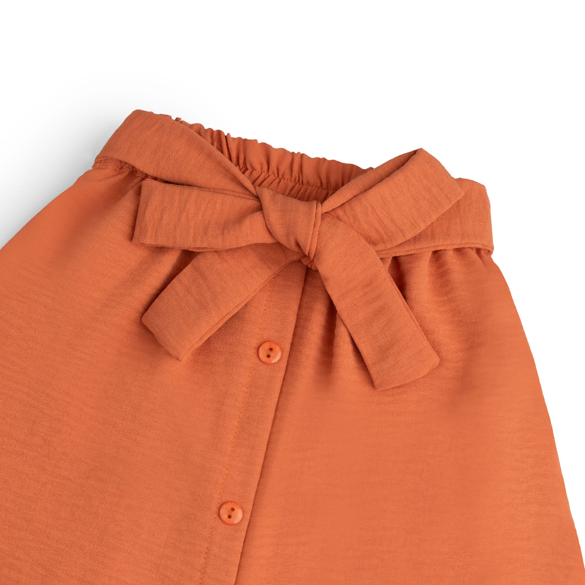 Girls Rust Long Skirt