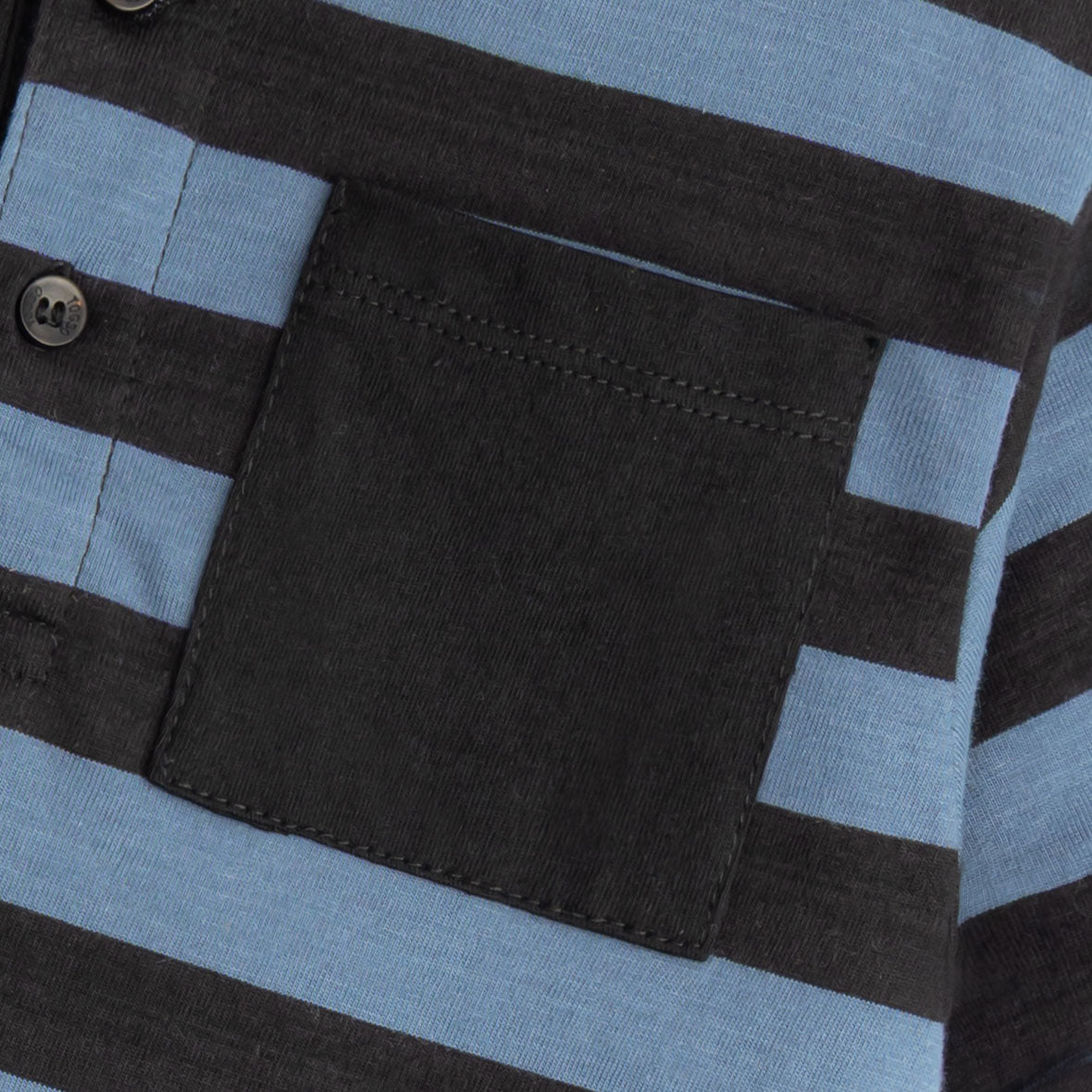 Black Blue Striper T-Shirt