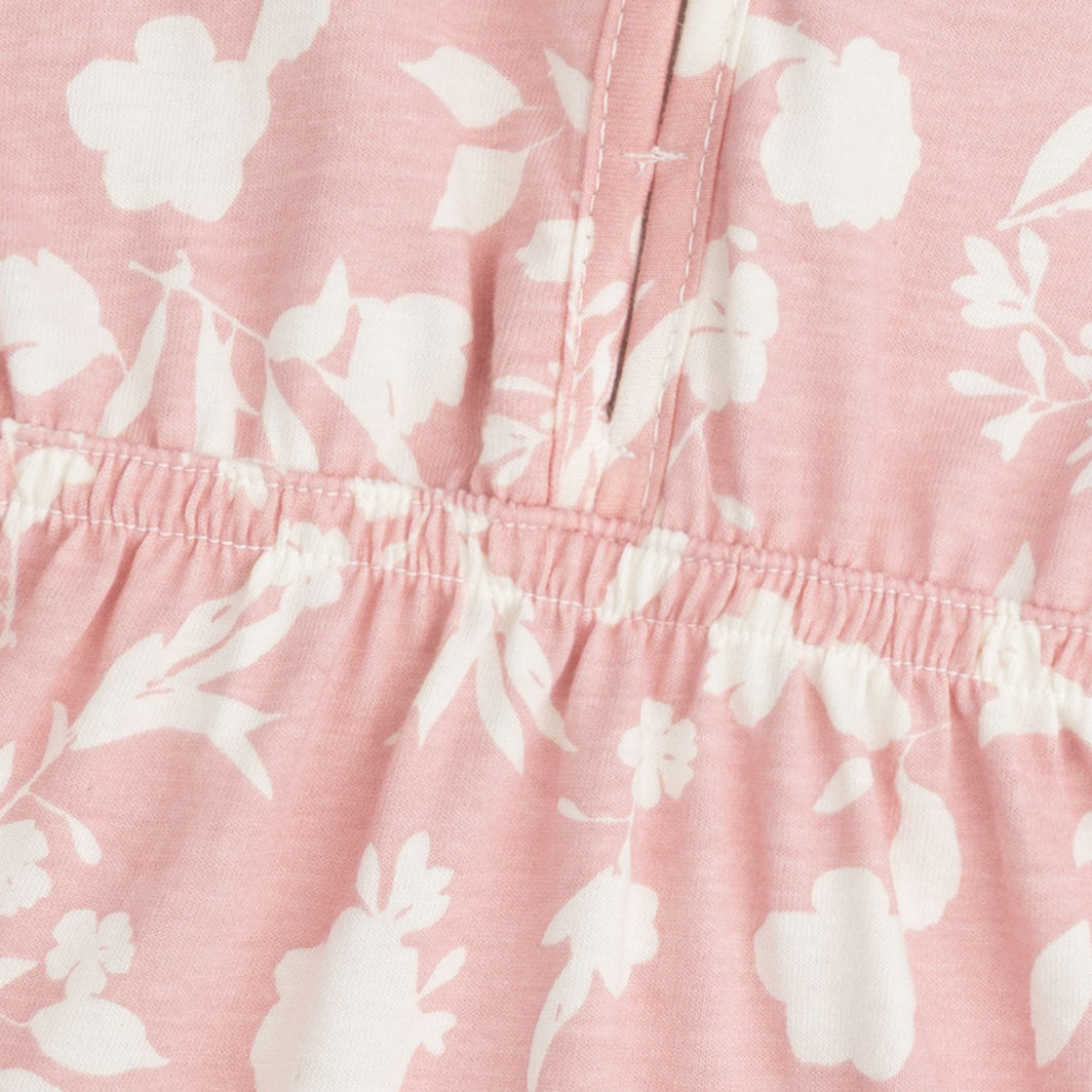 Pink White Printed Tunic