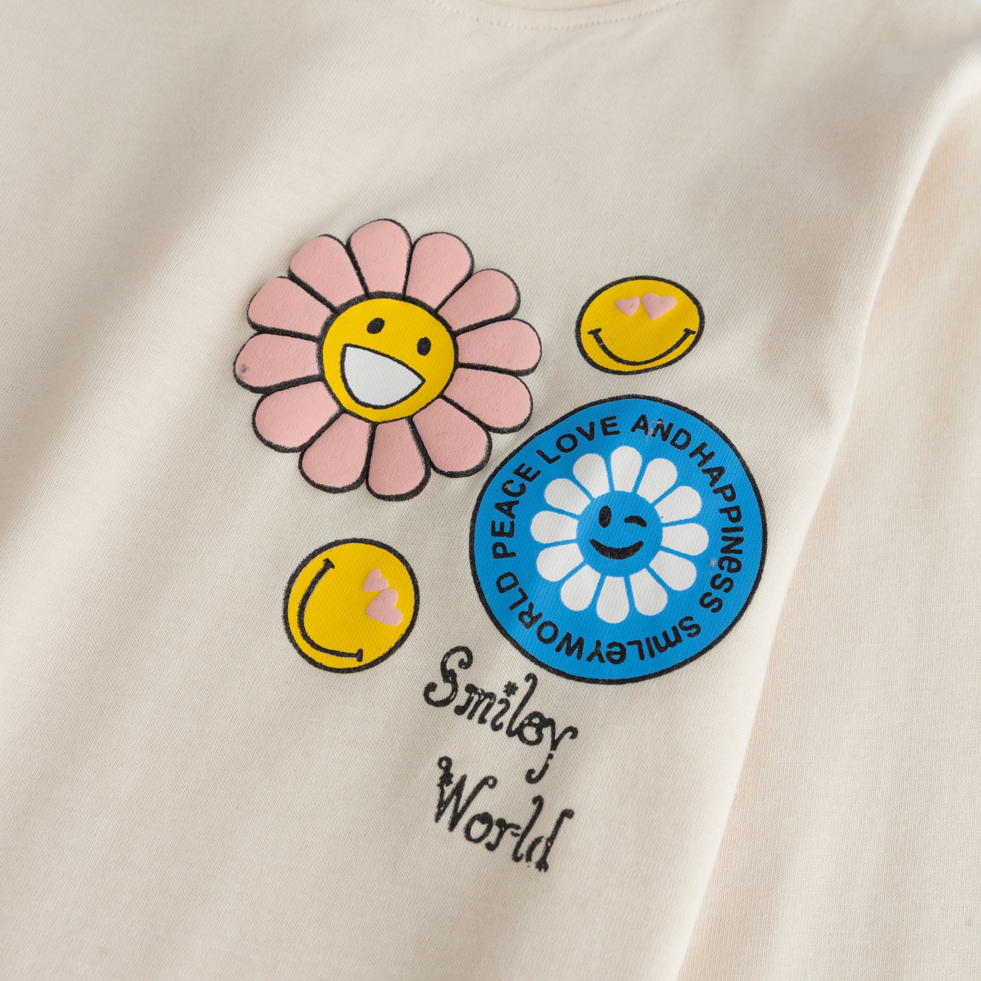 Smiley World Grils Full Sleeve T-Shirt