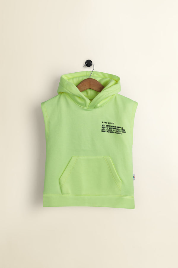 New York Green Fleece Hoodie