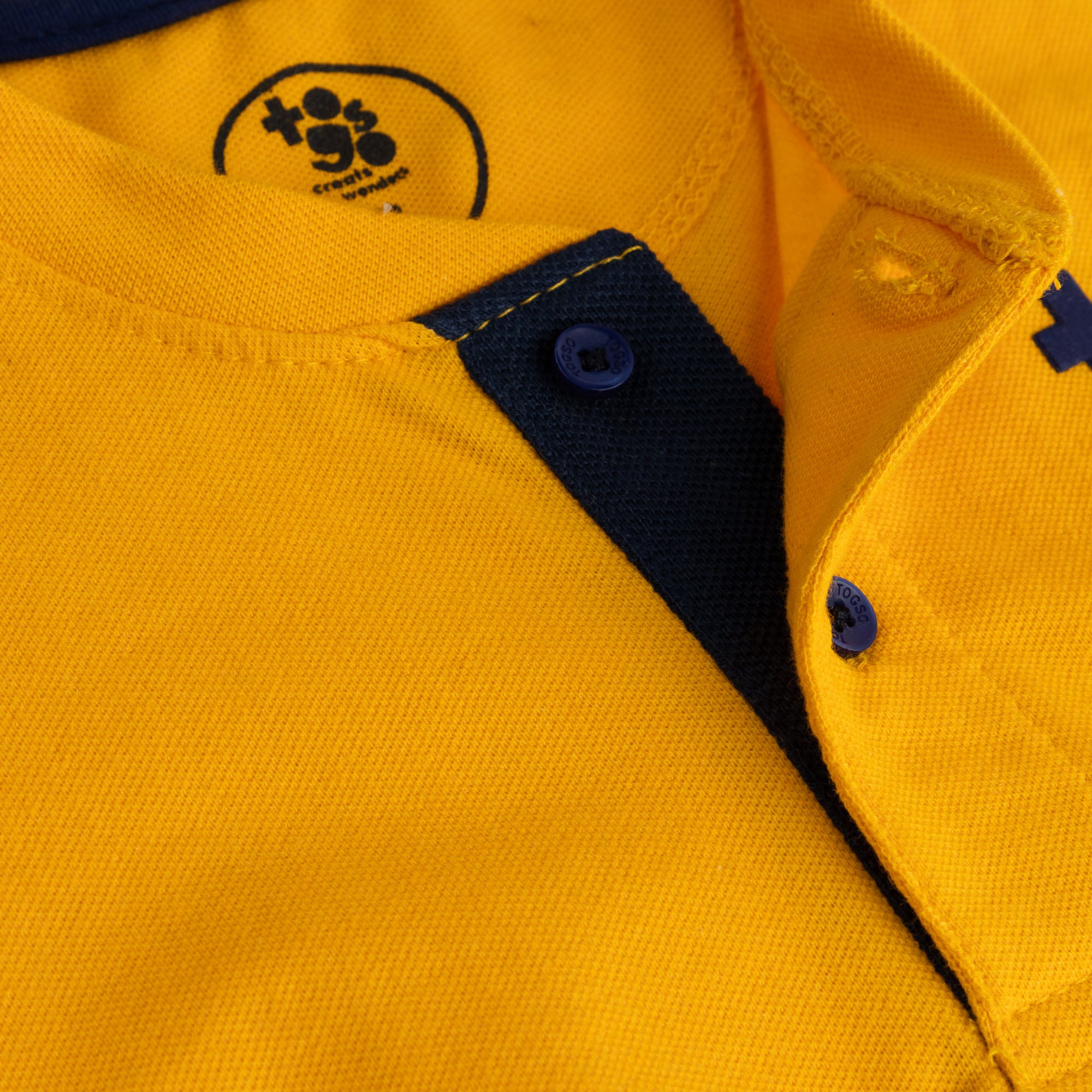 Togso Mustard Yellow Henley