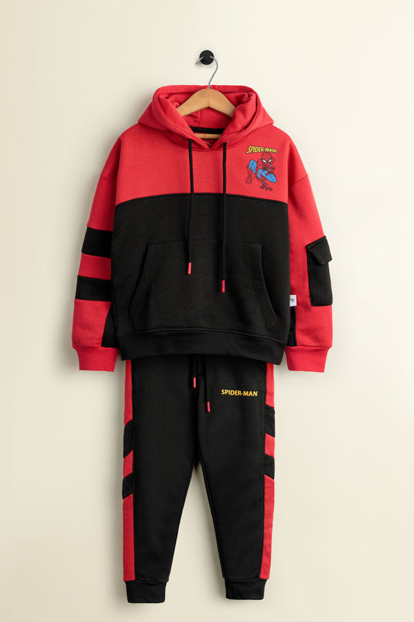 Spiderman Red & Black Tracksuit