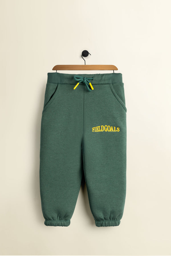 Field Goal Green Fleece Trouser