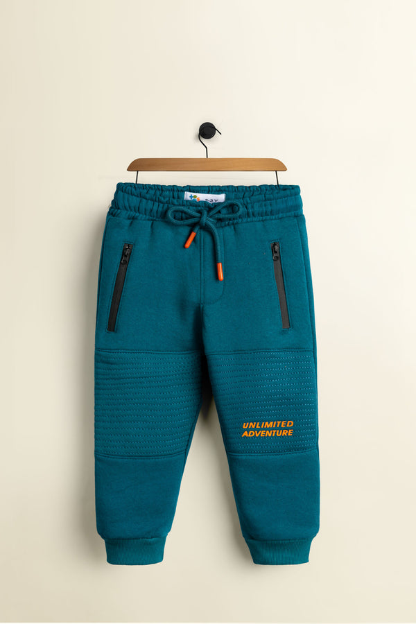Unlimited Adventure Green Fleece Trouser
