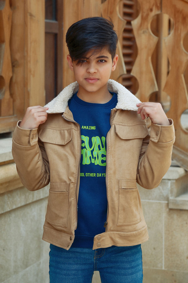 Suede Leather Jacket