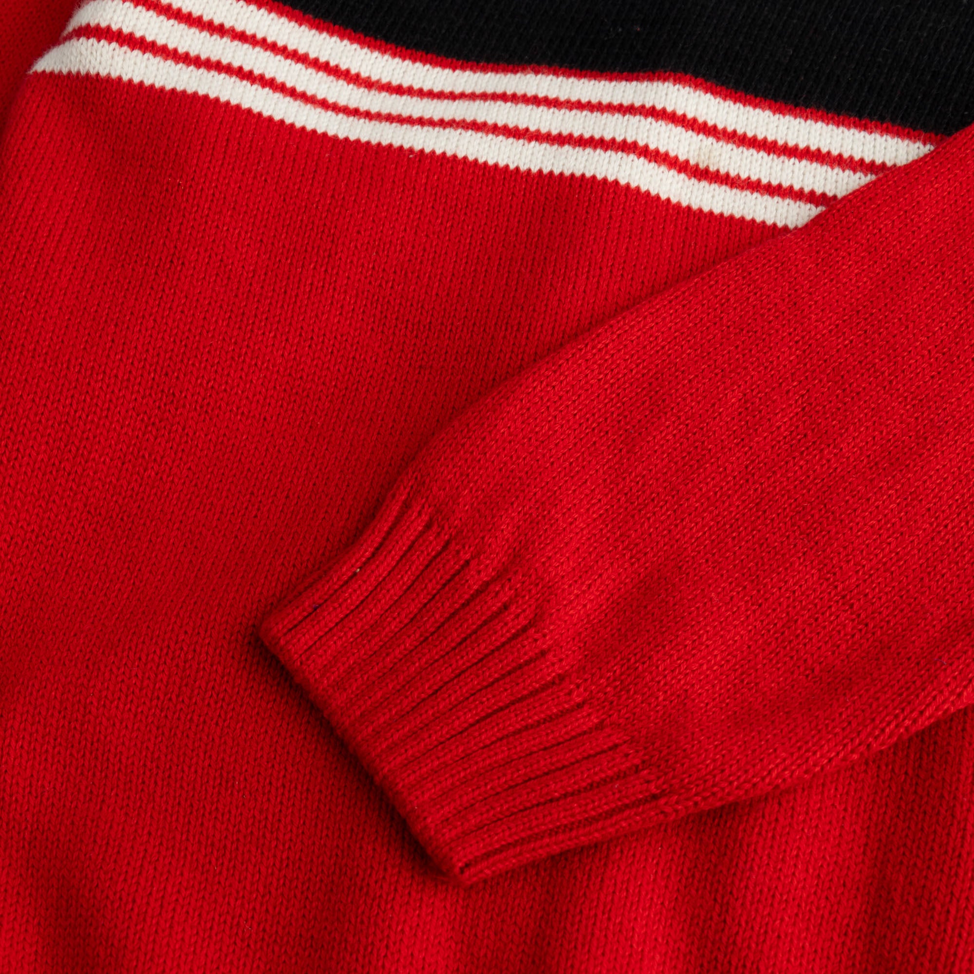 Boys Red Wool Sweater