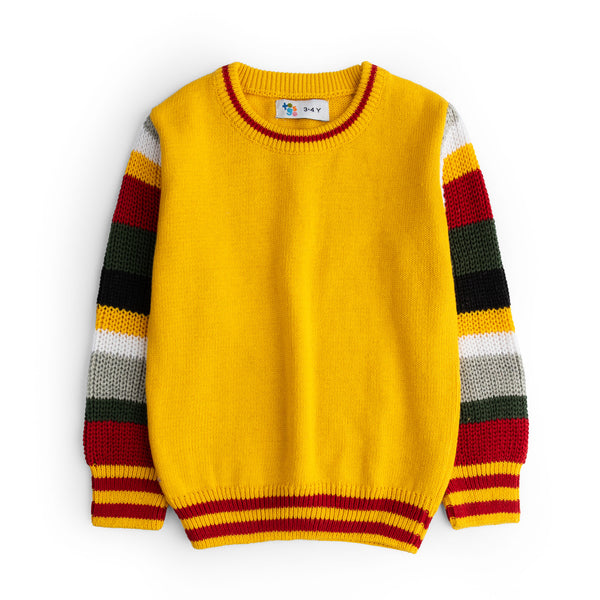 Yellow wool Sweater