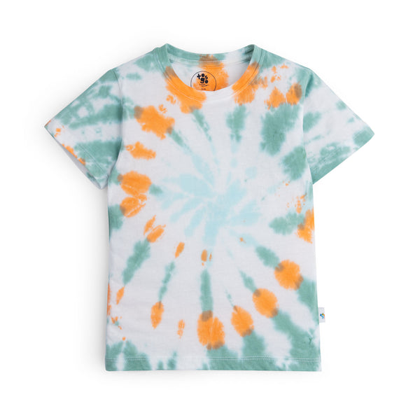 Crew Neck Tie Dye T-Shirt