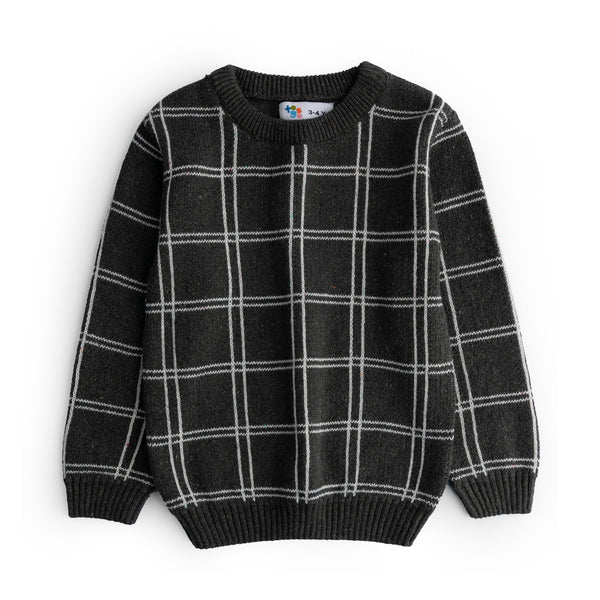 Boys Charcoal Sweater