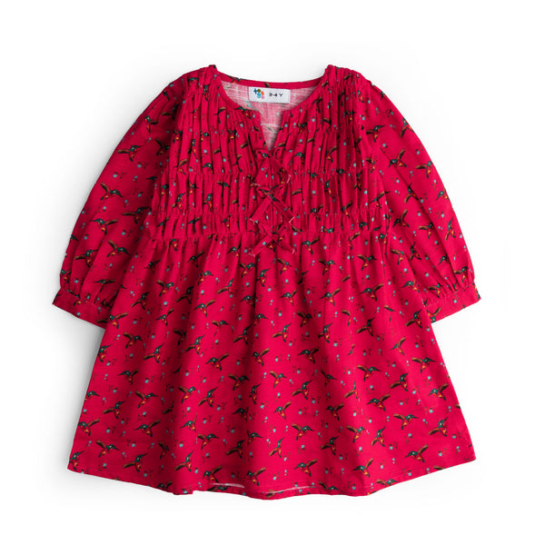 Shocking Pink Smoking Top