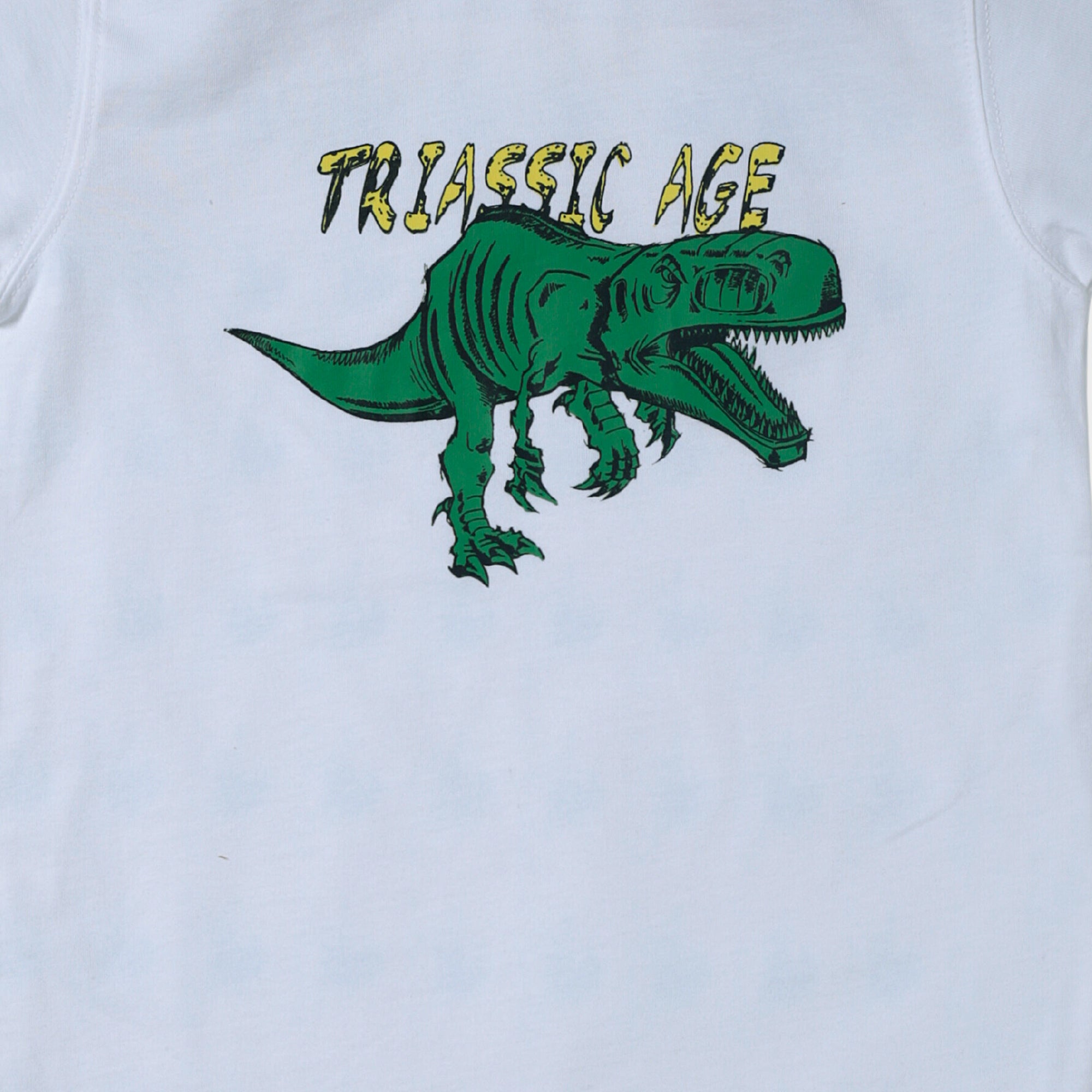 Triassic Age White T-Shirt