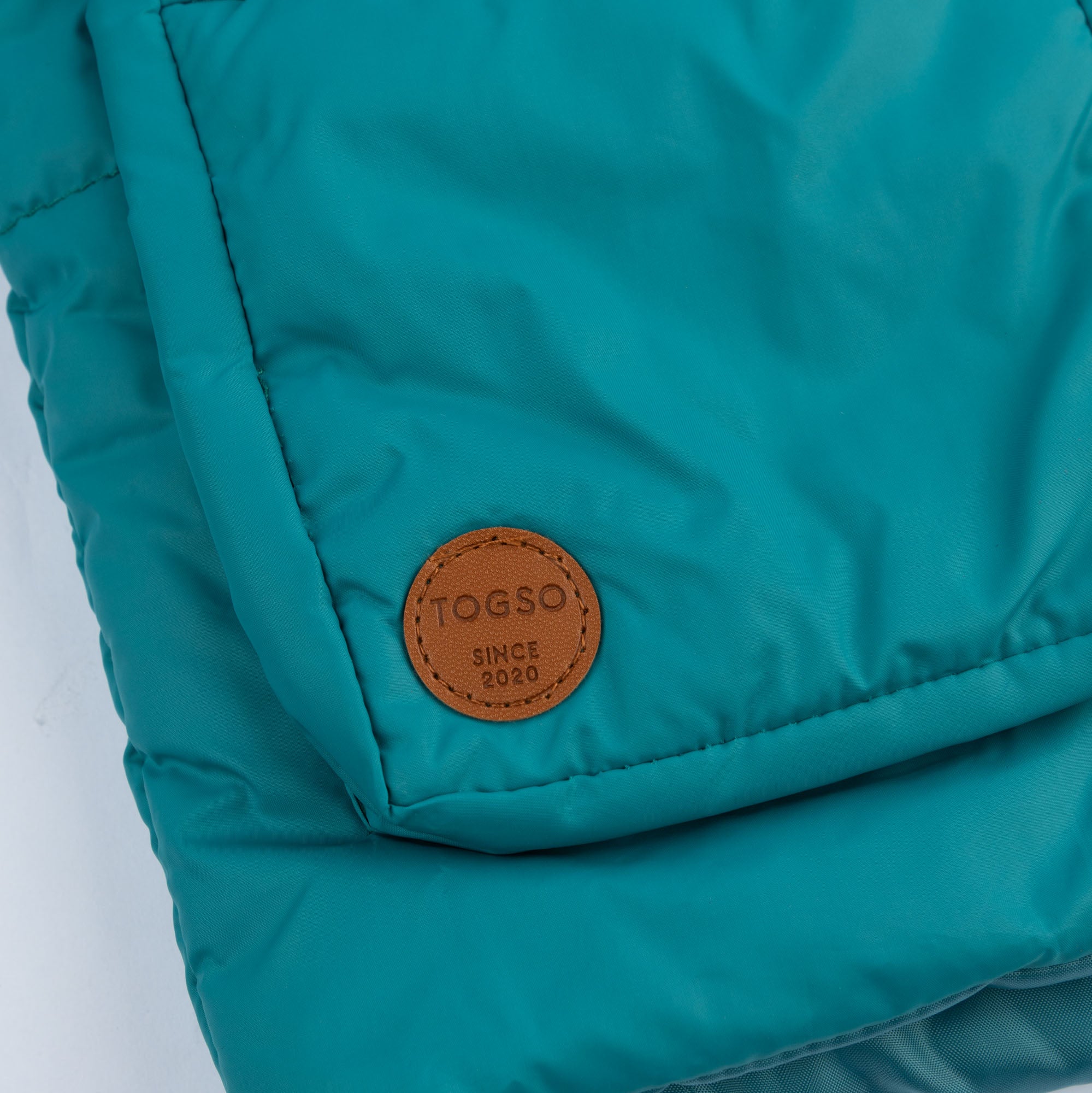 Teal Puffer Sleeveless Jacket