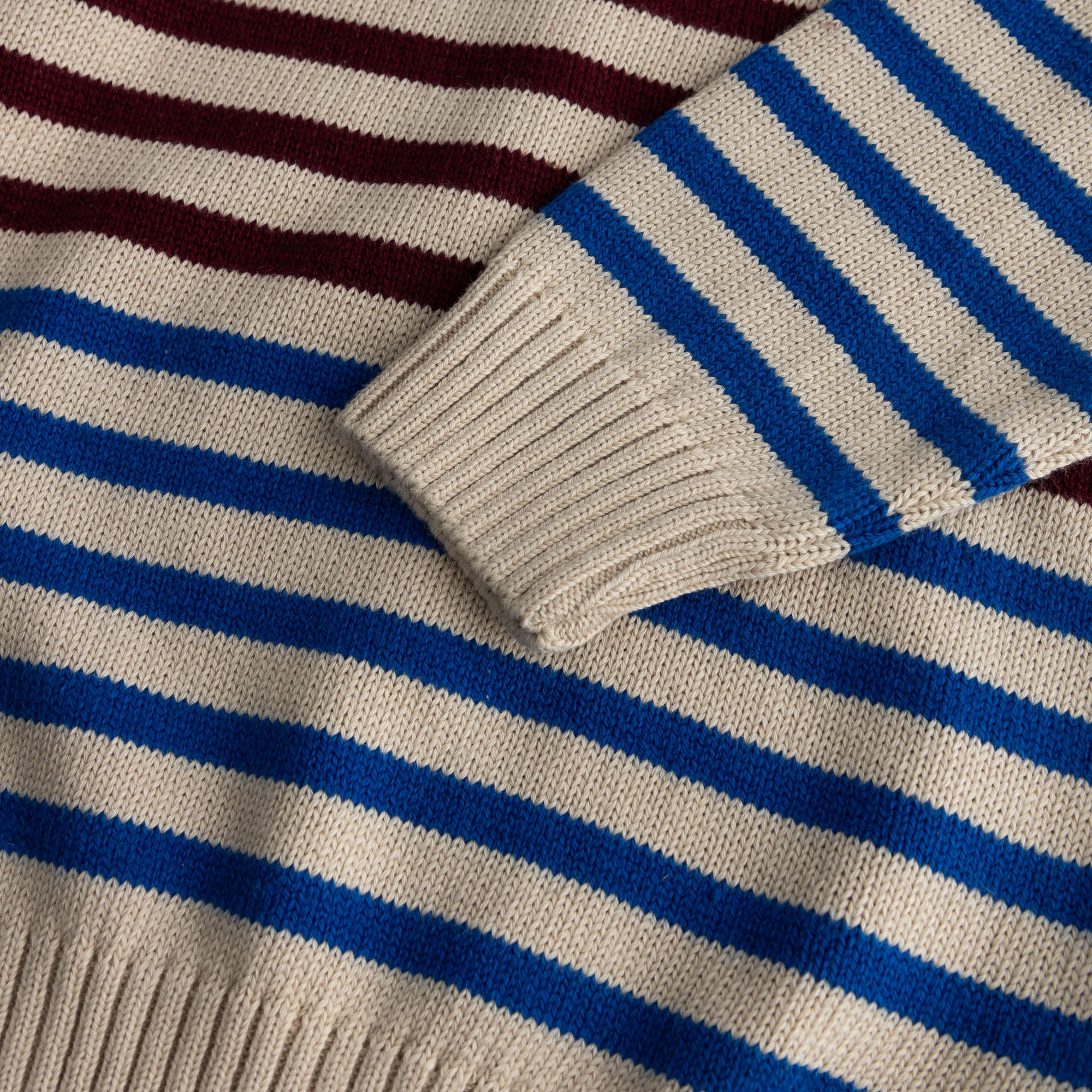 Boys Wool Stripes Sweater