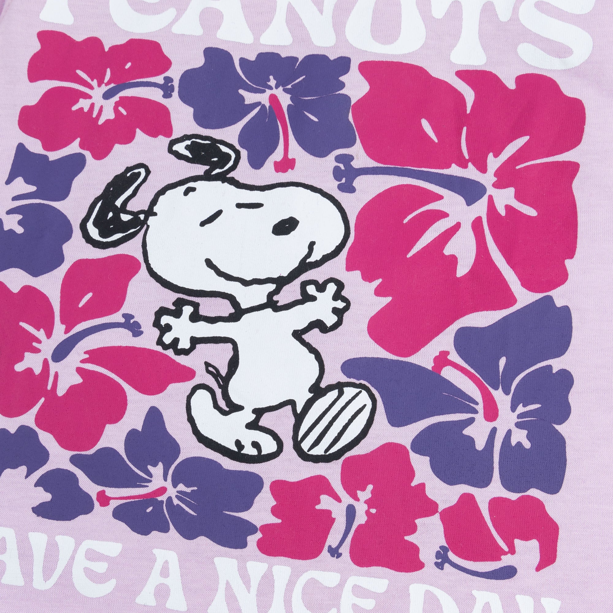 Pink Peanuts Graphic T-Shirt