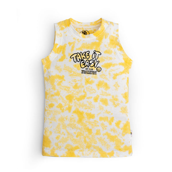 Yellow Tie Dye Sando