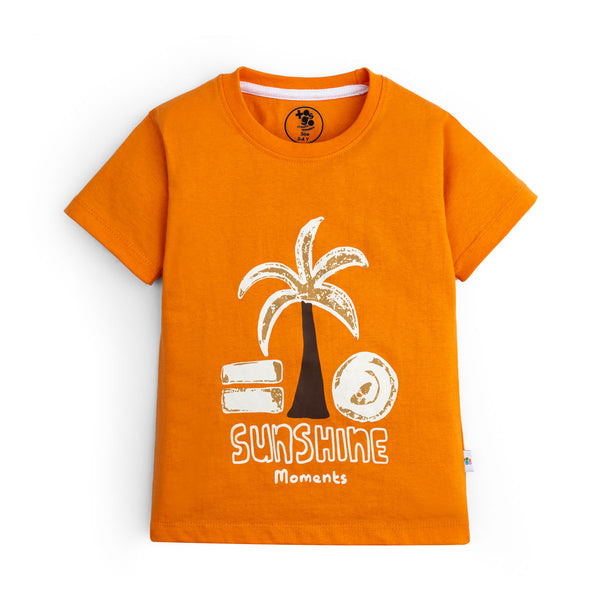 Orange Sunshine Graphic T-Shirt