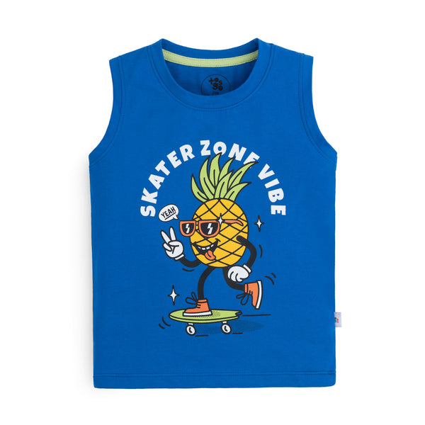 Skater Zone Blue Sando