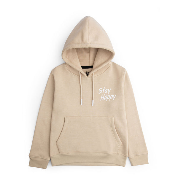 Stay Happy Fleece Pullover