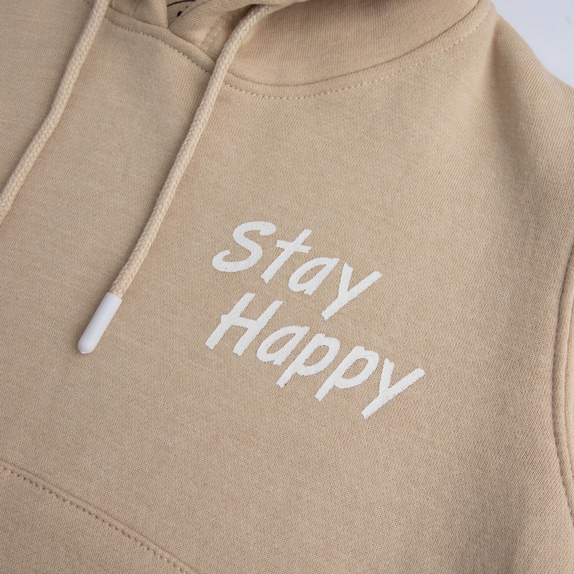 Stay Happy Fleece Pullover