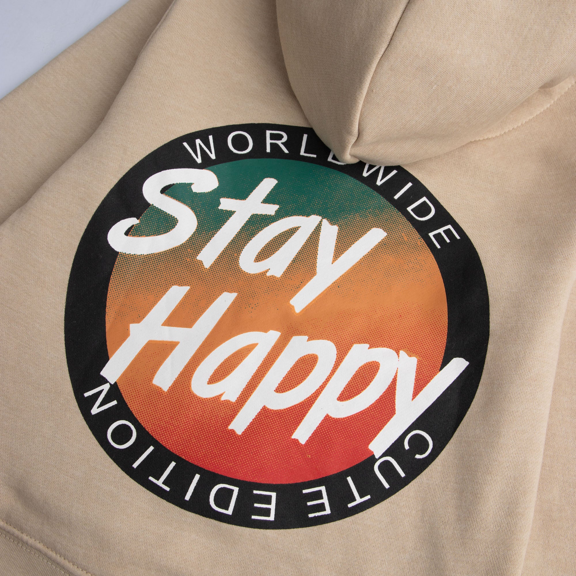 Stay Happy Fleece Pullover