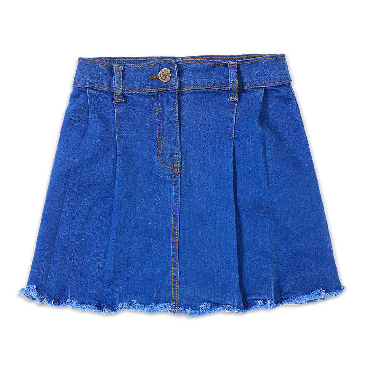 Mid Blue Denim Skirt