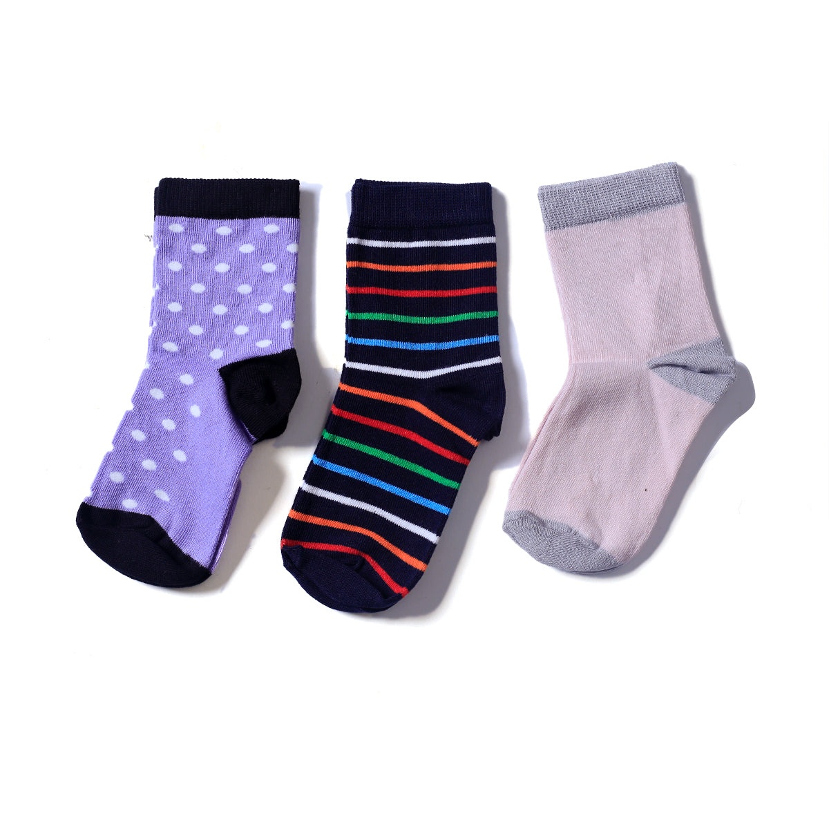 Unisex Multi Socks ( Pack Of Three )
